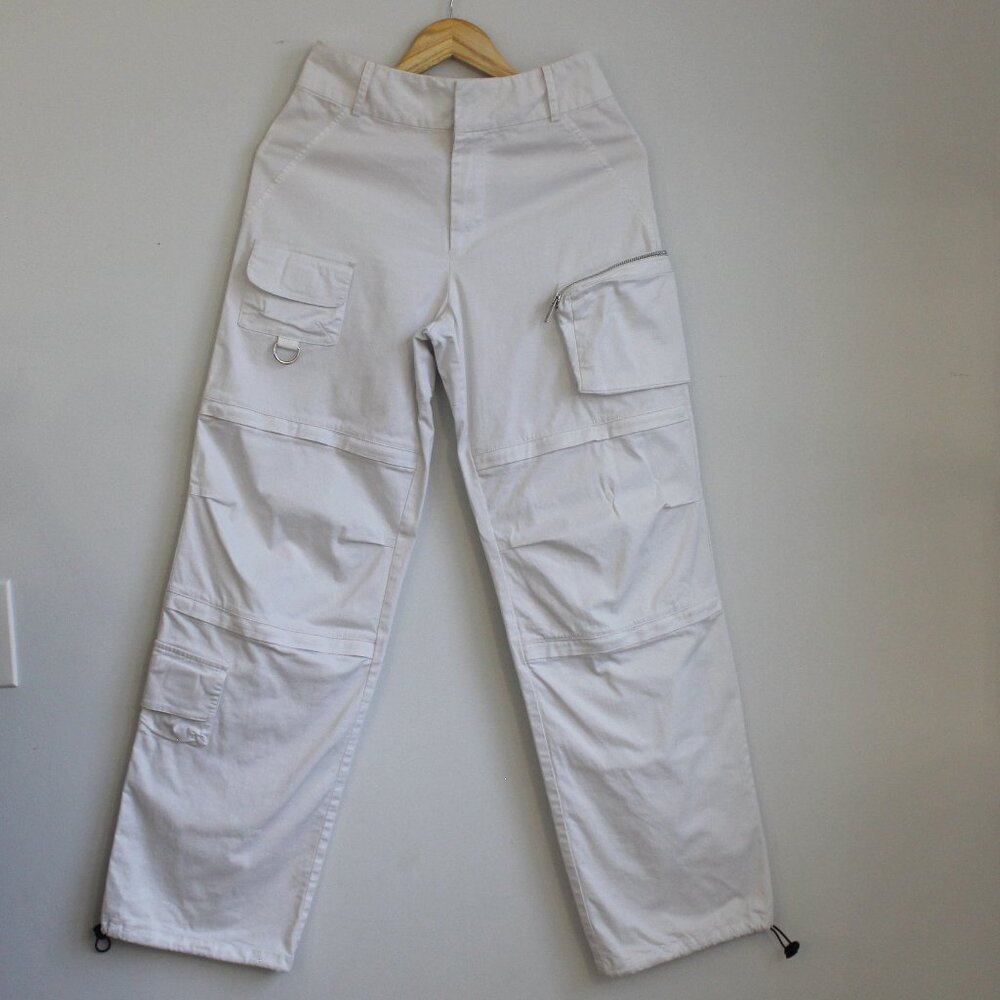 I.AM.GIA White Cargo Pants